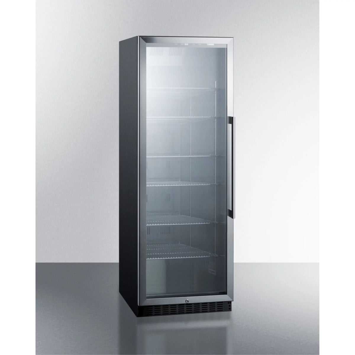 Black 24 in. Wide Beverage Center Refrigerator N16302