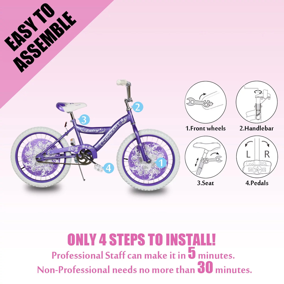 20 Inch Kids Bike H6867