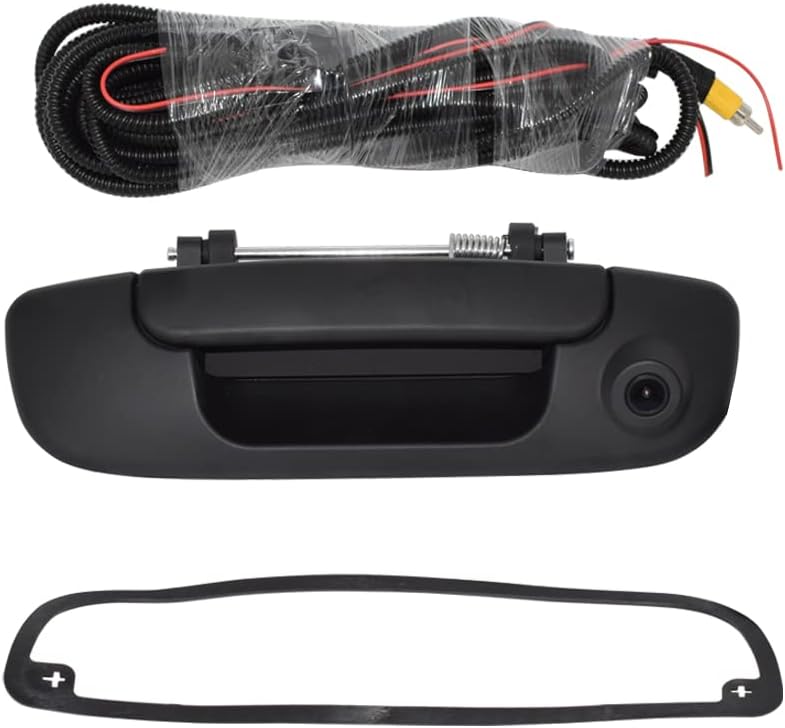 Black Tailgate Handle with Backup Camera Pack of 2 S667