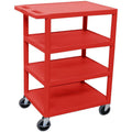 Red Utility Cart U74087