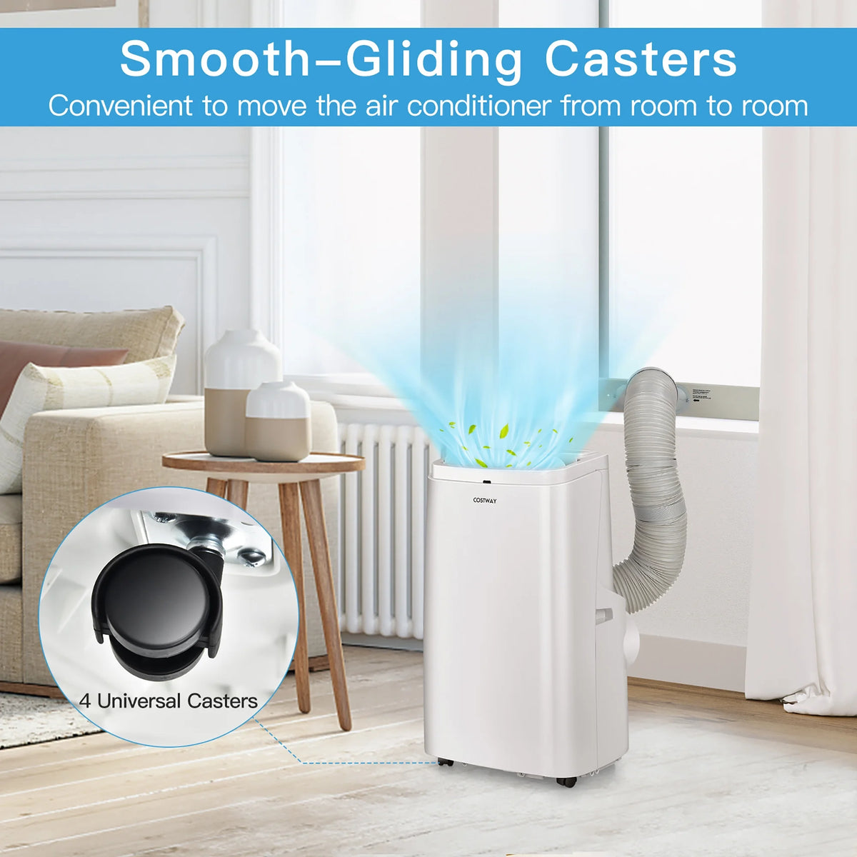8150 BTU Portable Air Conditioner 3-in-1 L875779