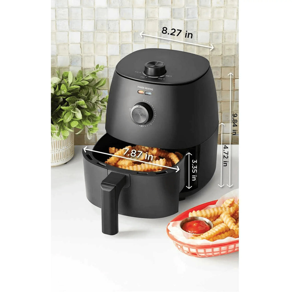 2.2 Quart Compact Non-Stick Air Fryer W93438