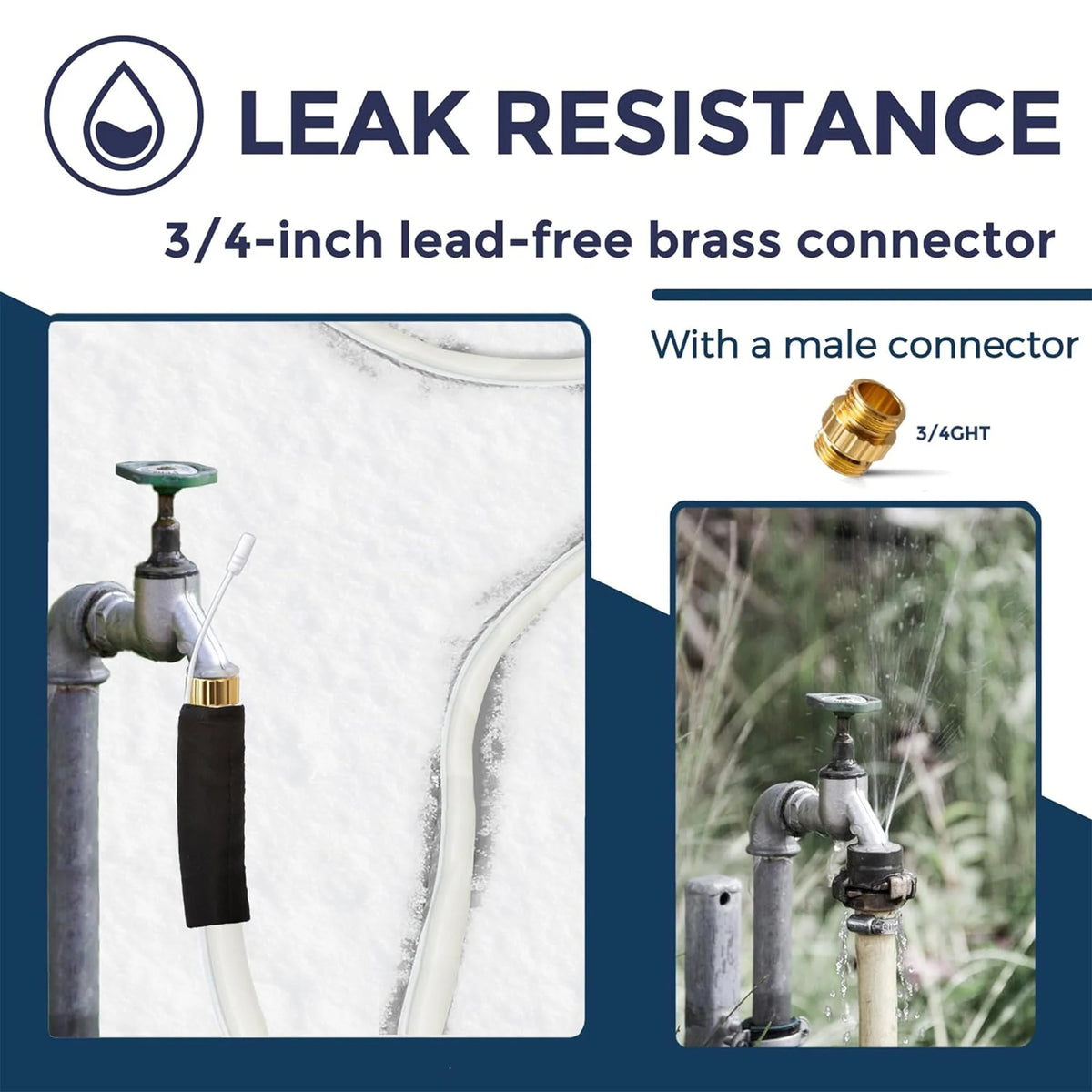 Heated Water Hose with GFCI D91185