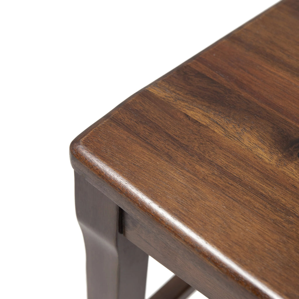 Acacia Wood and Metal 7 Piece Dining Set C60003