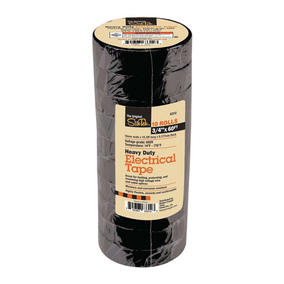 Electrical Tape 10-Pack W59749