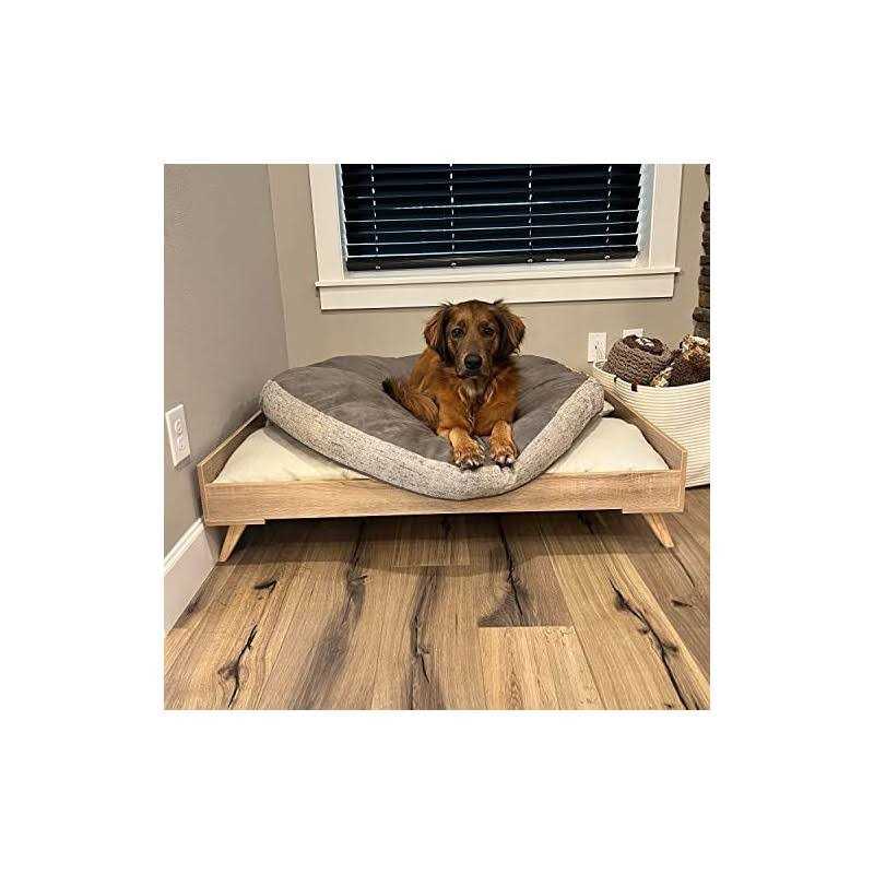Raised Wooden Dog Bed Frame U5159