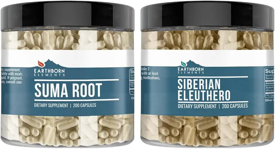 Suma Root & Siberian Eleuthero Capsules X865