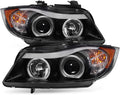 Black Projector Headlights Headlamps Assembly U47409