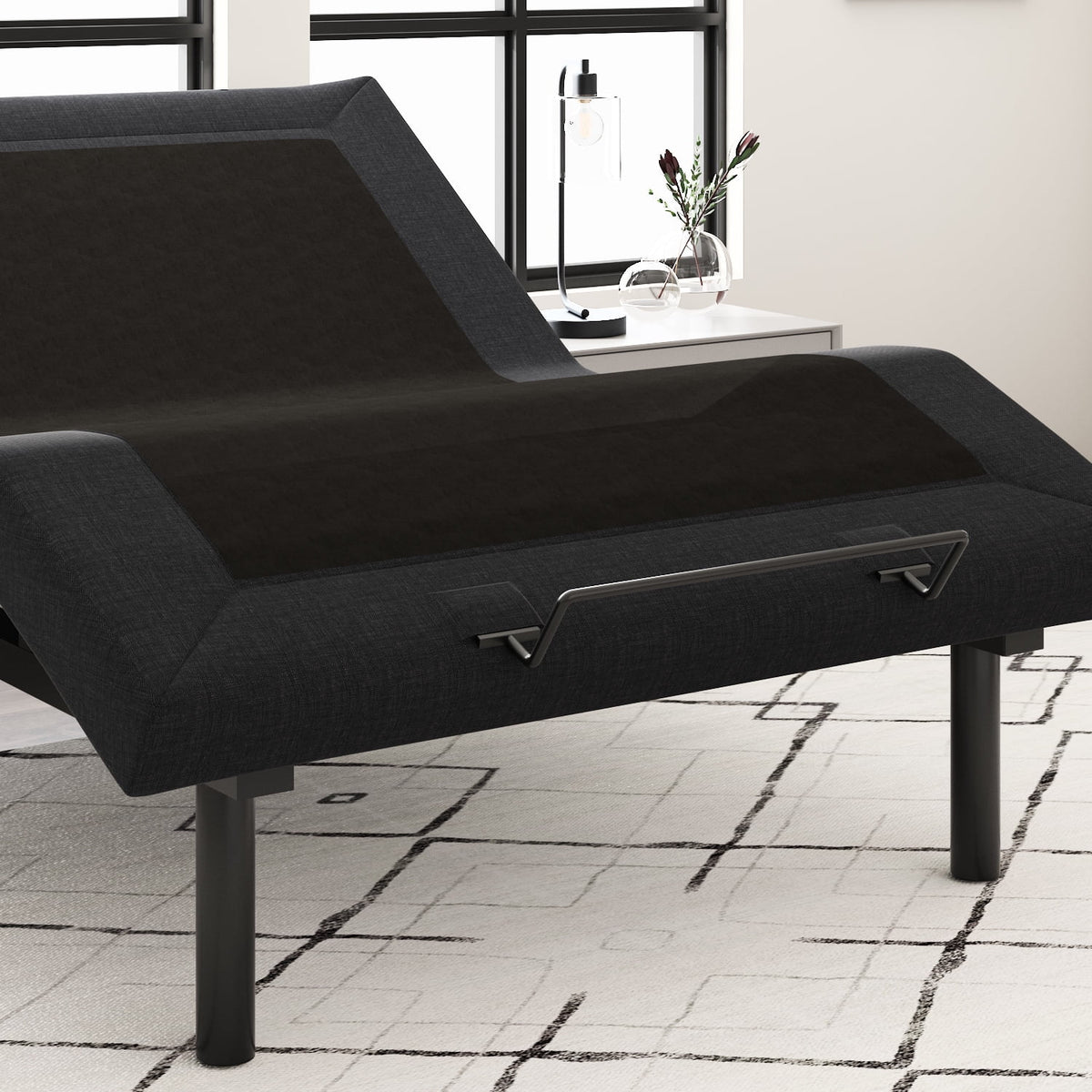 Queen Size Adjustable Bed Base Frame with Wireless Remote B3559