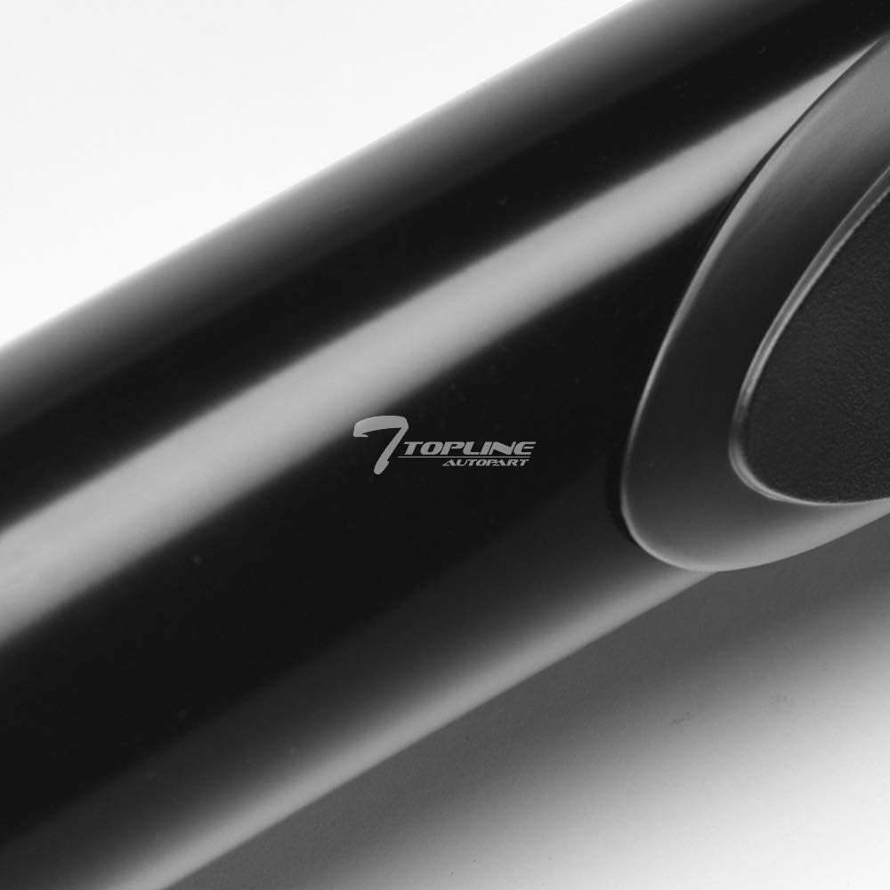 Black Steel Side Step Nerf Bars Q81462