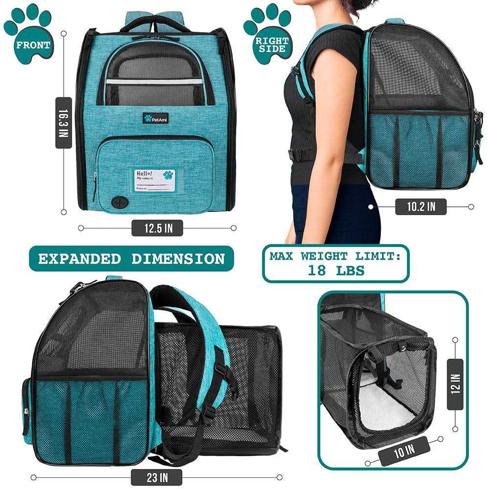 Expandable Pet Carrier Backpack R24332