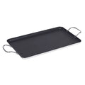 Black 20 x 12 Nonstick Double Burner Griddle D630