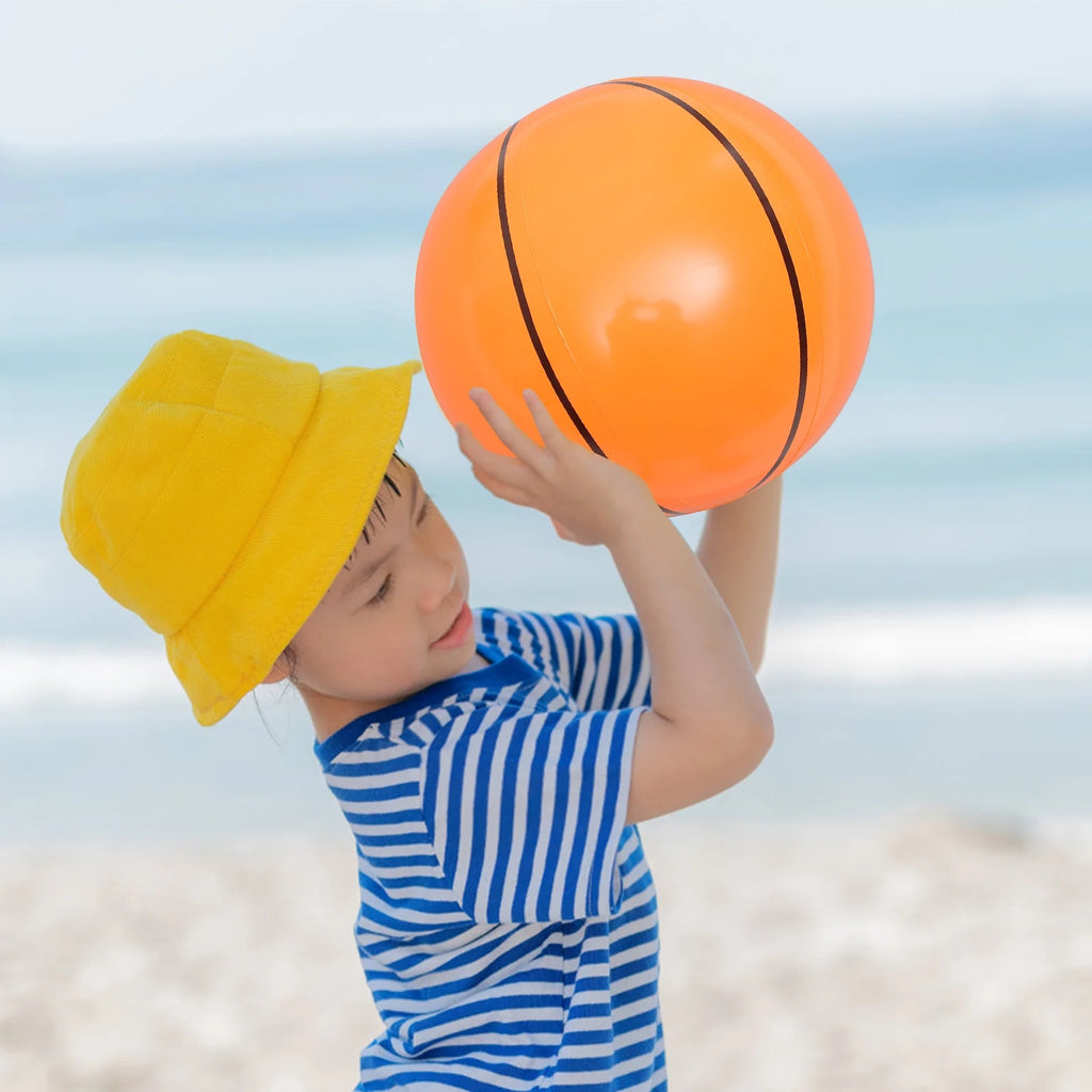 20 Pcs Inflatable Beach Ball Basketball Inflatable Toys Mini Beach Balls Soccer Toys Pool Party Child F318616