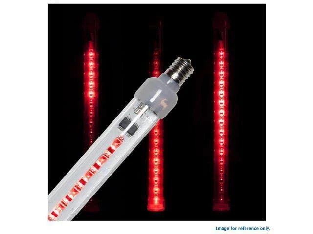 24 inch LED Tubes Red Light - 5 Bulbs W3272