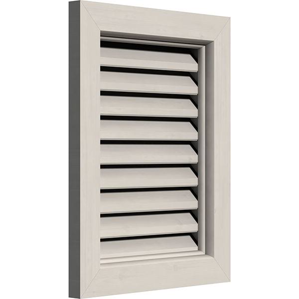 36 inchw x 24 inchh Primed Smooth Western Red Cedar Gable Vent Y105
