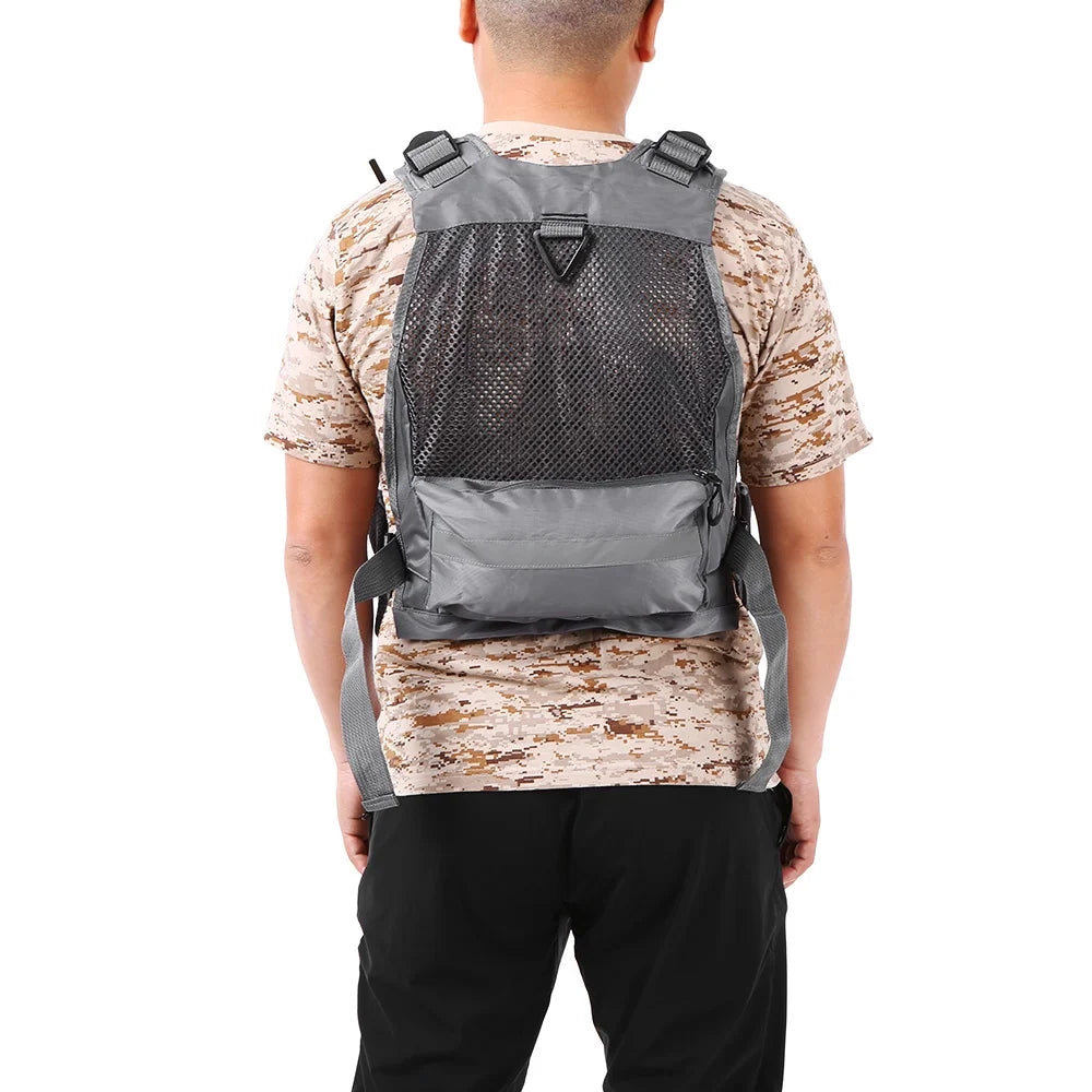 Outdoor Fishing Life Safety Jacket Floatation Device E74727