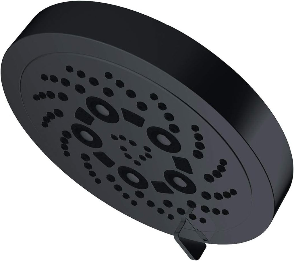 Matte Black Adjustable Shower Head E40379