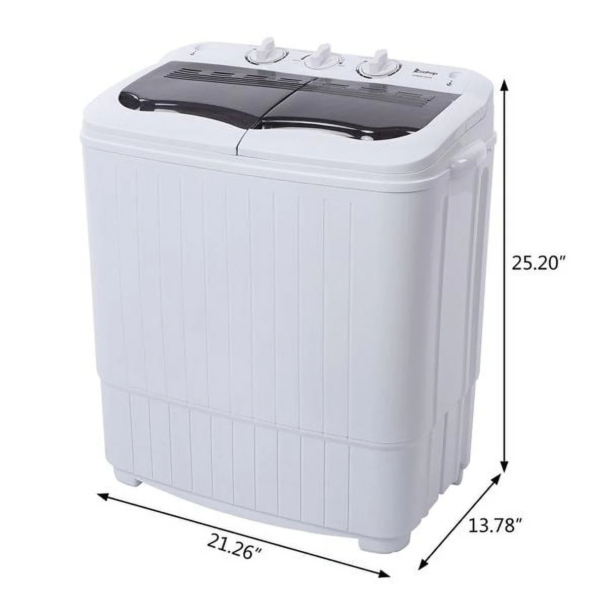 14.3lbs Twin Tub Portable Washing Machine R103315