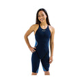 Blue 30 Open Back Kneeskin Technical Swimsuit E85419