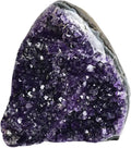 Natural Deep Purple Uruguay Amethyst Crystal Cluster Raw Geode Mineral Specimen L155