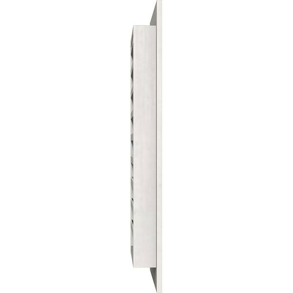 Primed Smooth Vertical Gable Vent Y3091