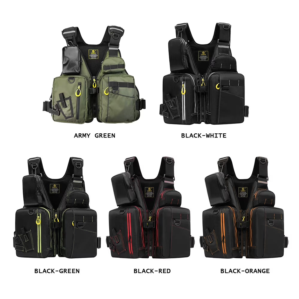 Fishing Floatation Vest Waistcoat Q630