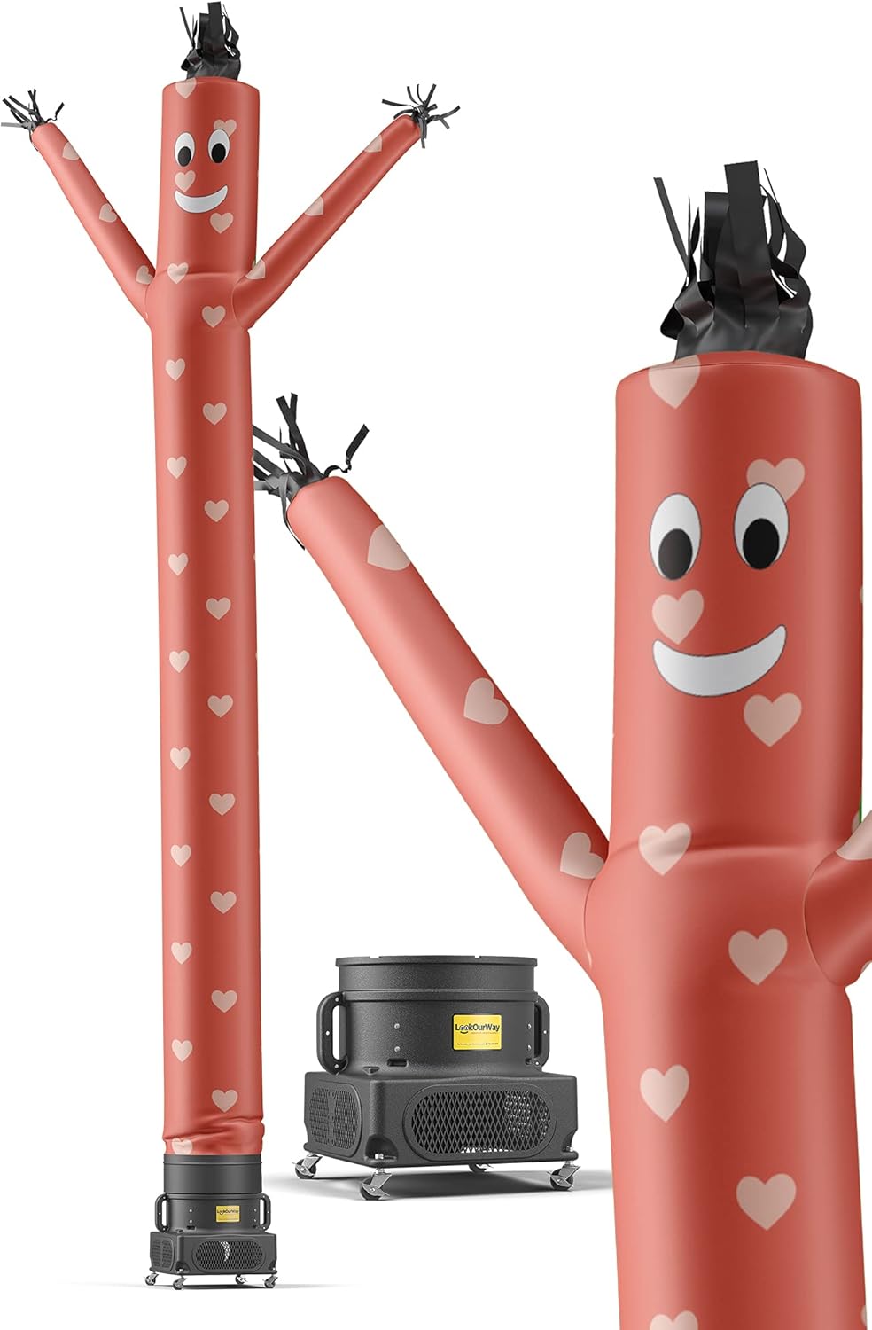 20-Feet Tall Air Dancers Inflatable Tube Man with 1 HP Sky Dancer Blower Q67527