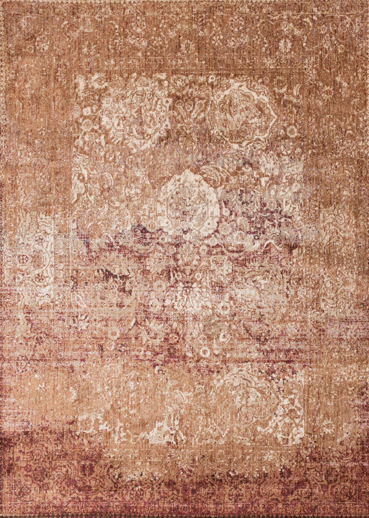 Copper Ivory Rug A8281