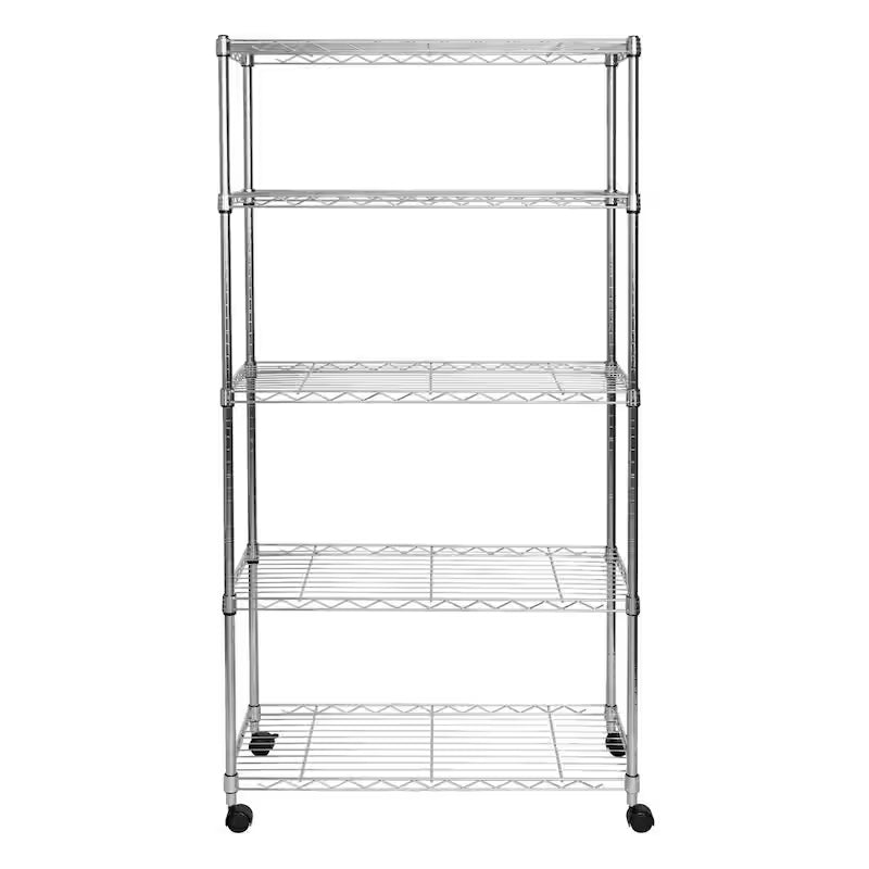 5-Tier Steel Wire Shelving System W3615