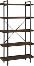 68 Inch Wood Metal Bookcase X46103