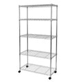 5-Tier Steel Wire Shelving System W3615