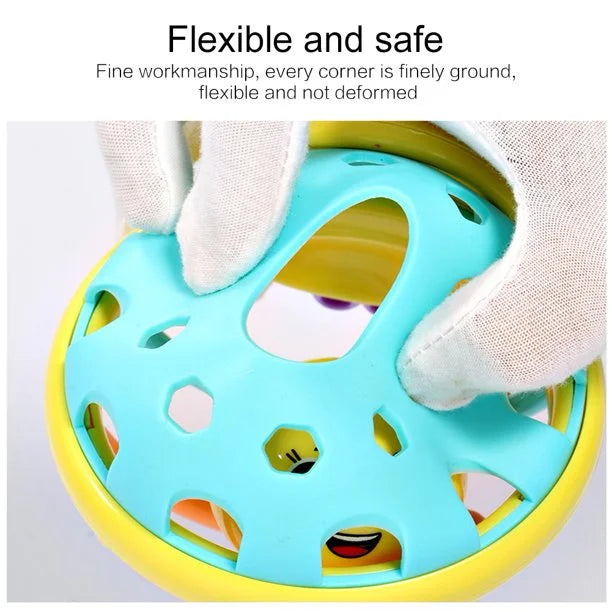 Sensory Teether Toy Silicone Rattle Ball H404966