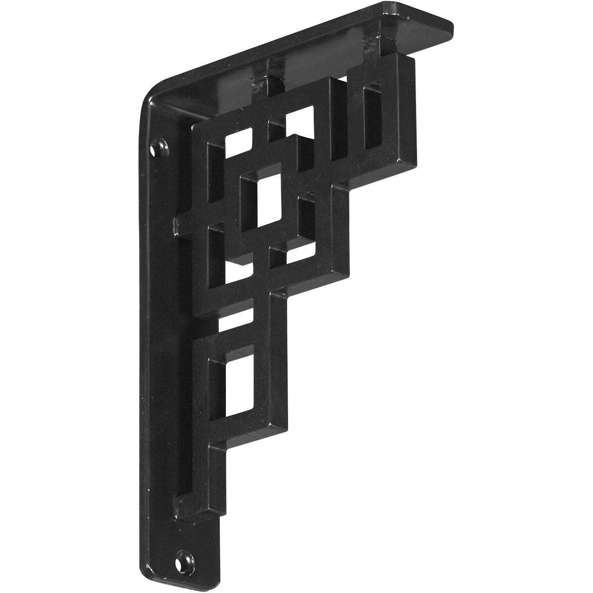 Wrought Iron Bracket Antiqued Pewter S9328