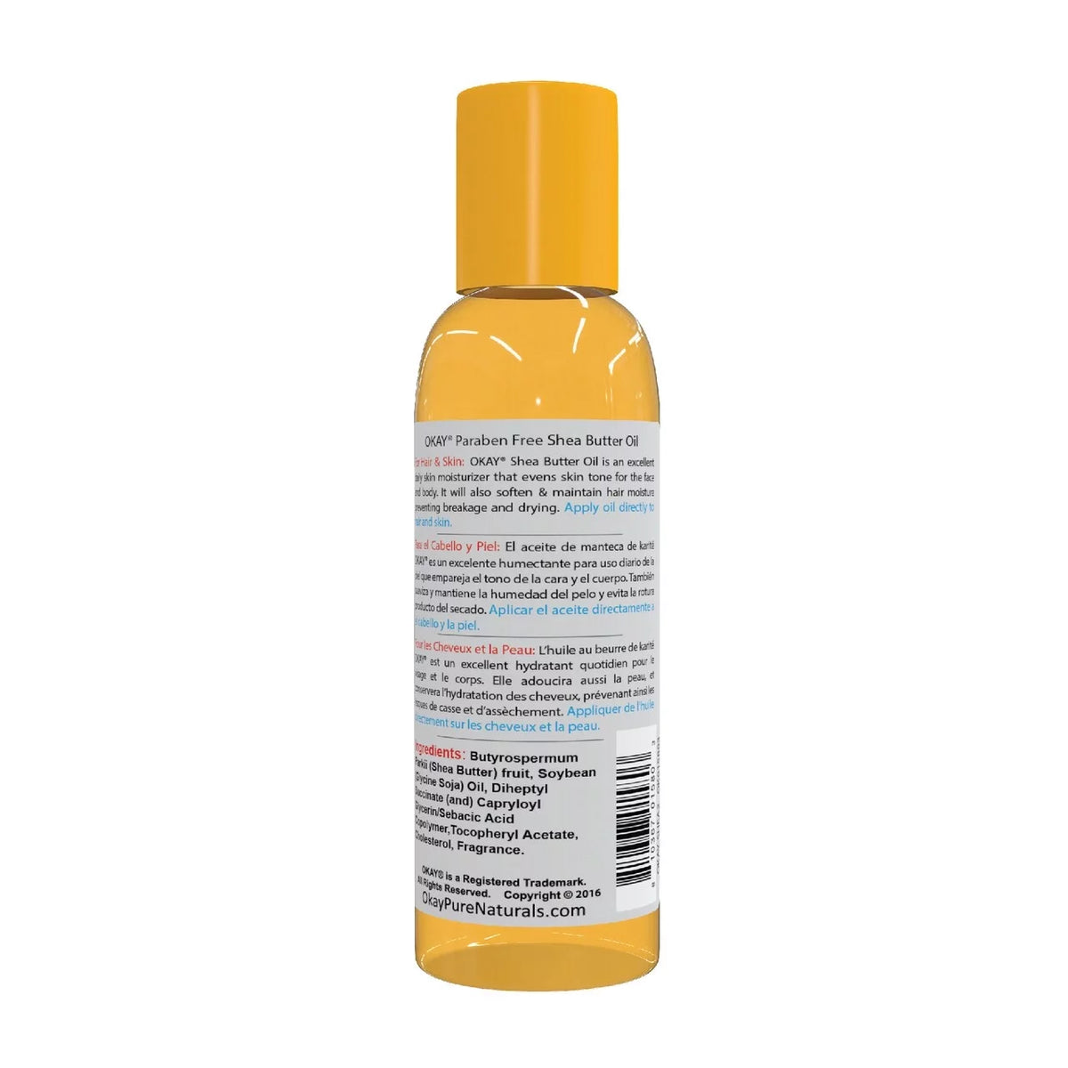 Shea Butter Blended Oil 2 Oz Pack of 6 Y181