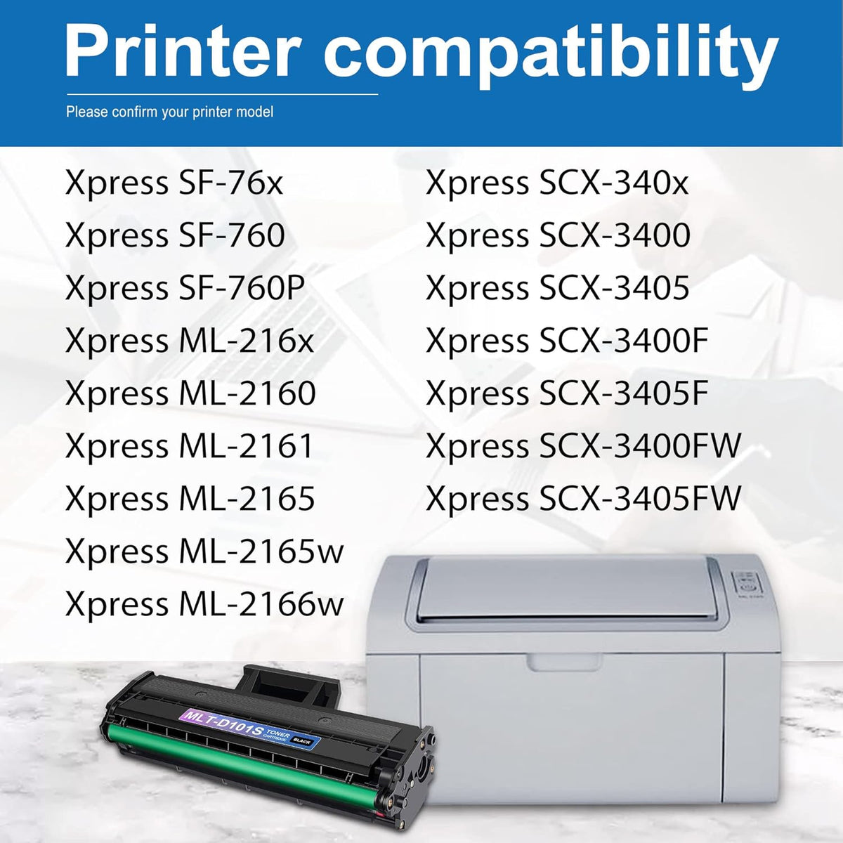2 Pack Black Toner Cartridge R2866