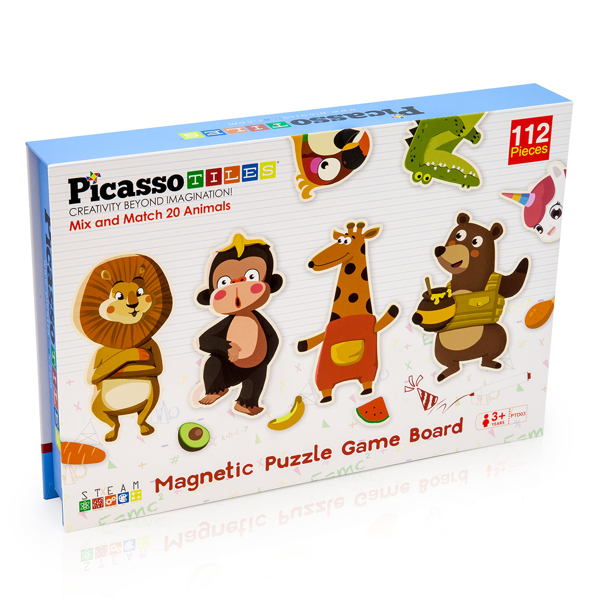 112pc Magnetic Drawing Board Set I9687