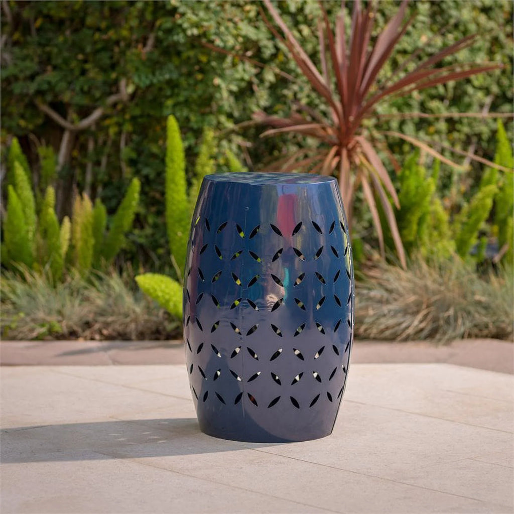 12" Iron Outdoor Side Table Q268274