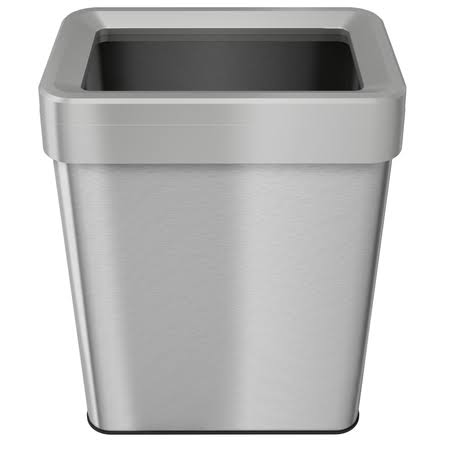 18 Gal Rectangular Open Top Trash Can T864