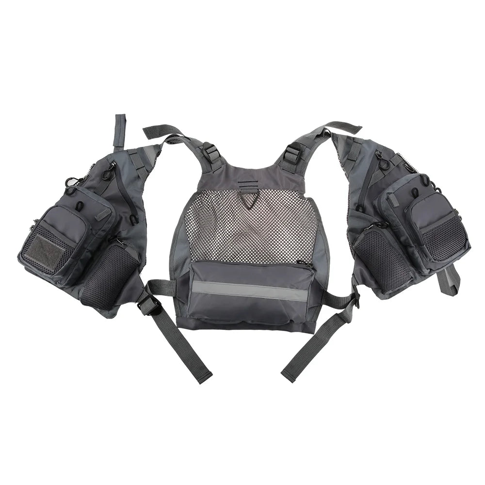 Outdoor Fishing Life Safety Jacket Floatation Device E74727