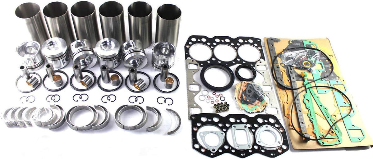 Engine Rebuild Kit Gasket Kit for Mitsubishi S6K S6KT Excavator Y4382