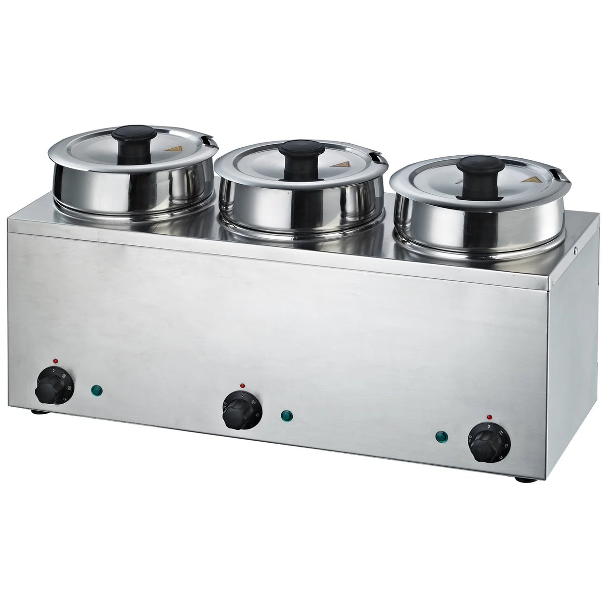 3.5Lx3 Countertop Food Warmer Buffet Soup Pot M61522
