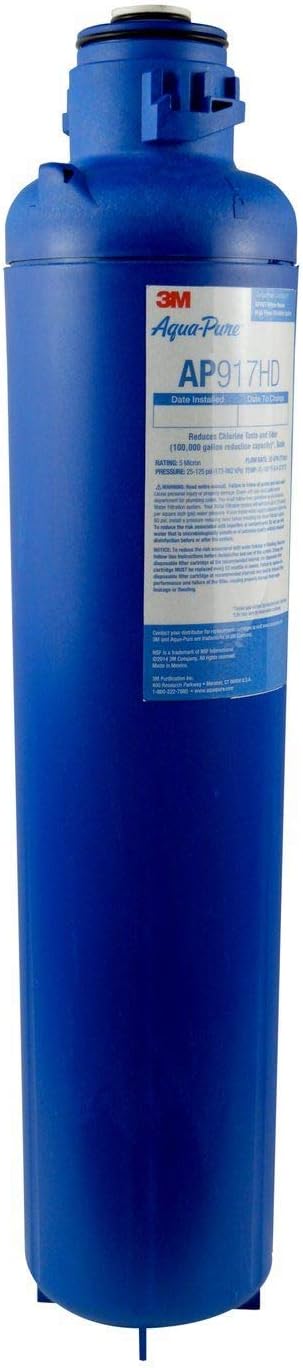 3M Aqua-Pure Whole House Sanitary Quick Change Replacement Water Filter AP917HD B33423