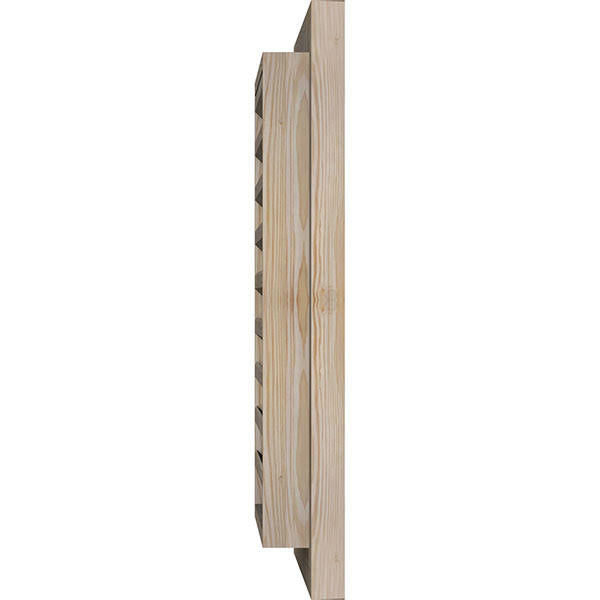 Primed Vertical Gable Vent U6086