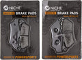 Semi-Metallic Brake Pad Set Pack of 2 P708000