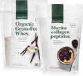 Organic Whey Protein Powder Vanilla Flavor 16 oz M42470