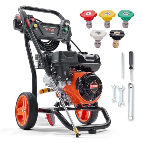 Gas Powered Pressure Washer 3400 PSI 2.6 GPM X6286