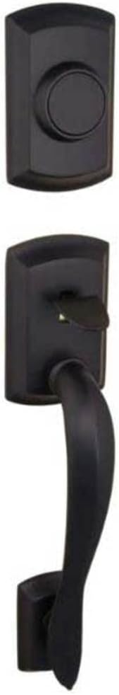 Iron Black Dummy Exterior Handleset L9384