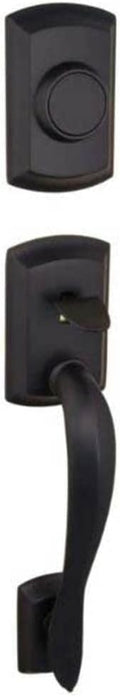 Iron Black Dummy Exterior Handleset L9384