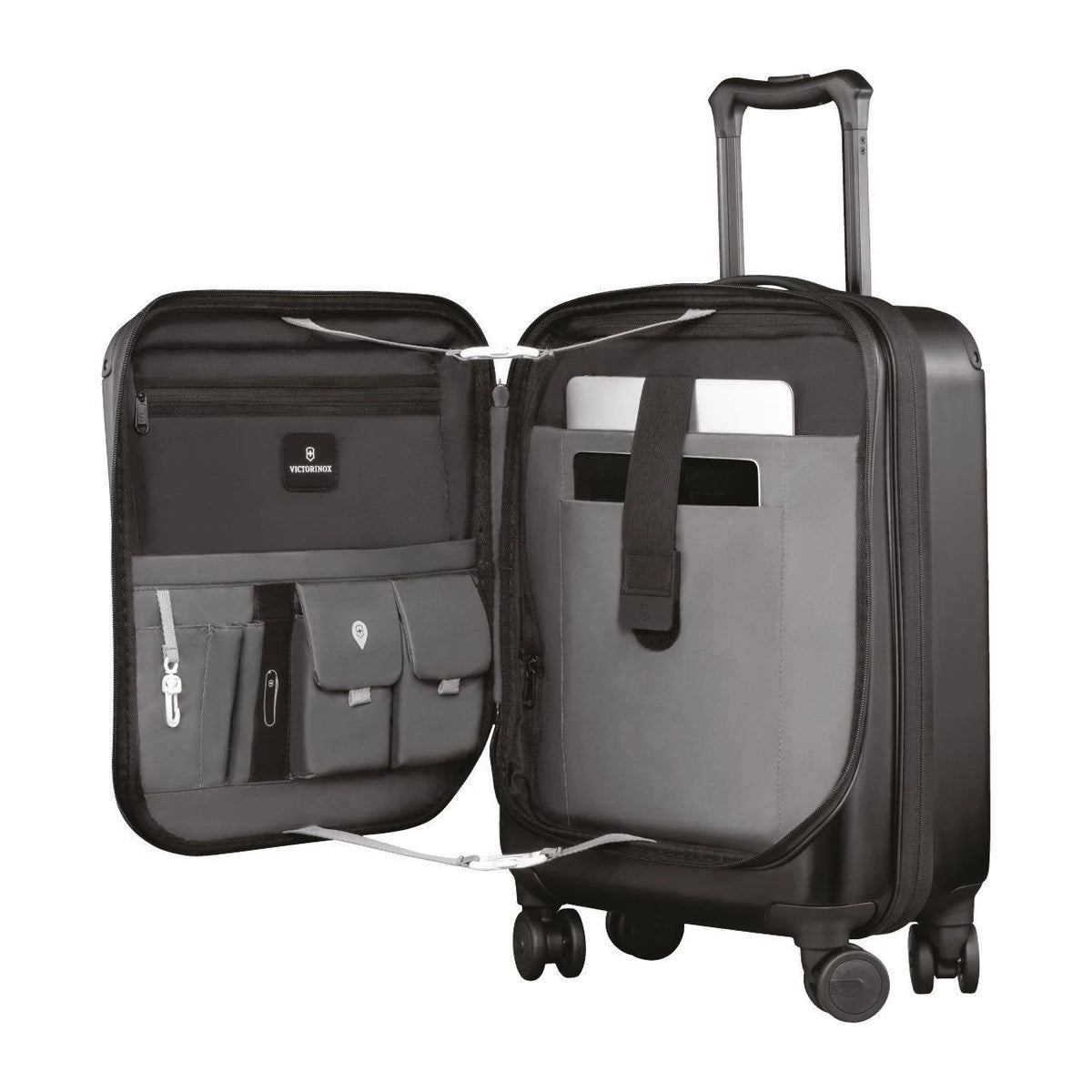Black Hard Sided Rolling Carry-On S538405