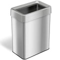 18 Gal Rectangular Open Top Trash Can T864